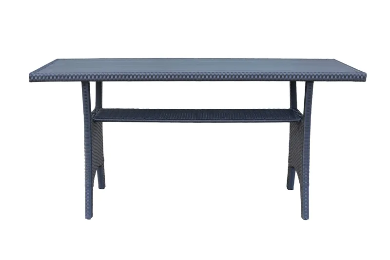 James Light Stor L-formet Vendbar Loungegruppe for Utendørs i Kunstrotting med Oppbevaring og Hvite Puter - Svart - Hagemøbler & utemiljø - Loungemøbler - Loungegrupper