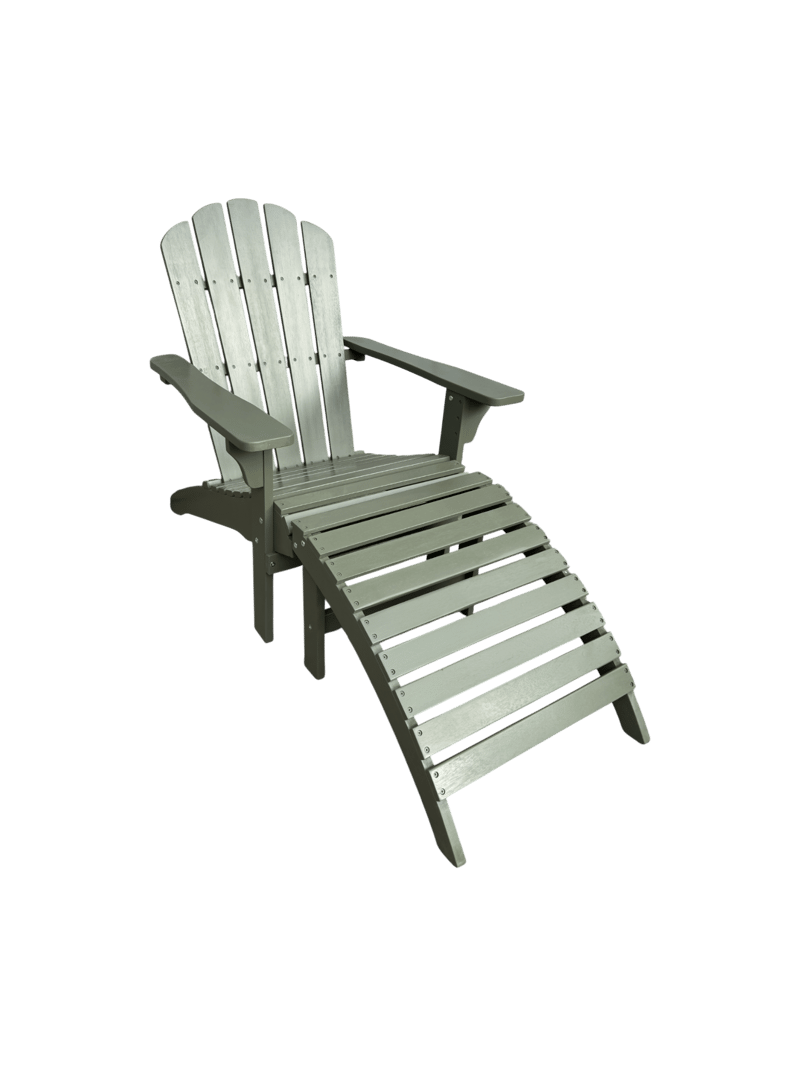 Landet dekkstol utendørs, Mørkegrønn