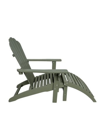 Landet Solstol Utendørs - Mørk grønn - Hagemøbler & utemiljø - Stoler & Lenestoler - Solstoler - Dekkstol