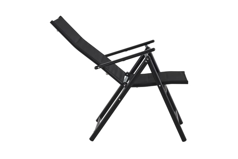 Maggie polstret regulerbar utestol - Svart - Hagemøbler & utemiljø - Stoler & Lenestoler - Posisjonsstoler