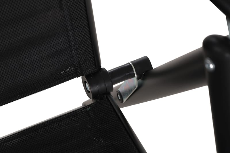 Maggie polstret regulerbar utestol - Svart - Hagemøbler & utemiljø - Stoler & Lenestoler - Posisjonsstoler