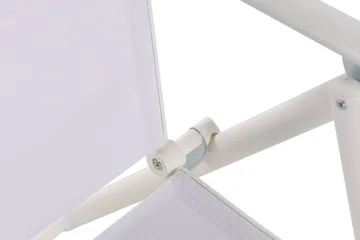 Maggie polstret regulerbar stol utendørs - Hvit - Hagemøbler & utemiljø - Stoler & Lenestoler - Posisjonsstoler