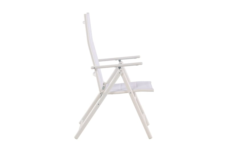 Maggie polstret regulerbar stol utendørs - Hvit - Hagemøbler & utemiljø - Stoler & Lenestoler - Posisjonsstoler