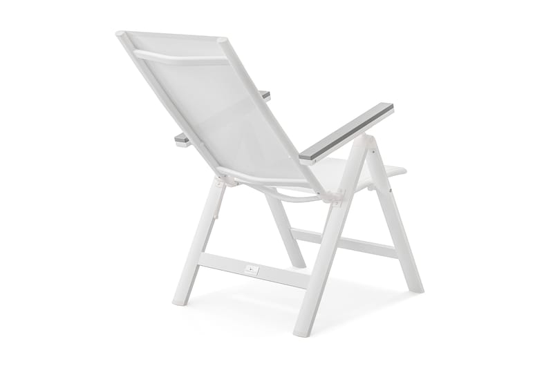 Monaco Light regulerbar stol utendørs - Hvit - Hagemøbler & utemiljø - Stoler & Lenestoler - Posisjonsstoler