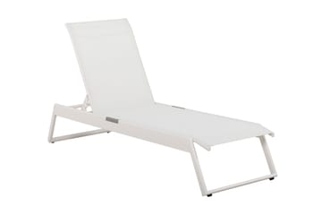 Monaco Solseng - Hvit - Hagemøbler & utemiljø - Stoler & Lenestoler - Solsenger & solvogner