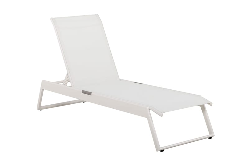 Monaco Solseng - Hvit - Hagemøbler & utemiljø - Stoler & Lenestoler - Solsenger & solvogner