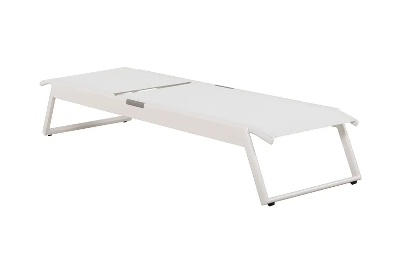 Monaco Solseng - Hvit - Hagemøbler & utemiljø - Stoler & Lenestoler - Solsenger & solvogner