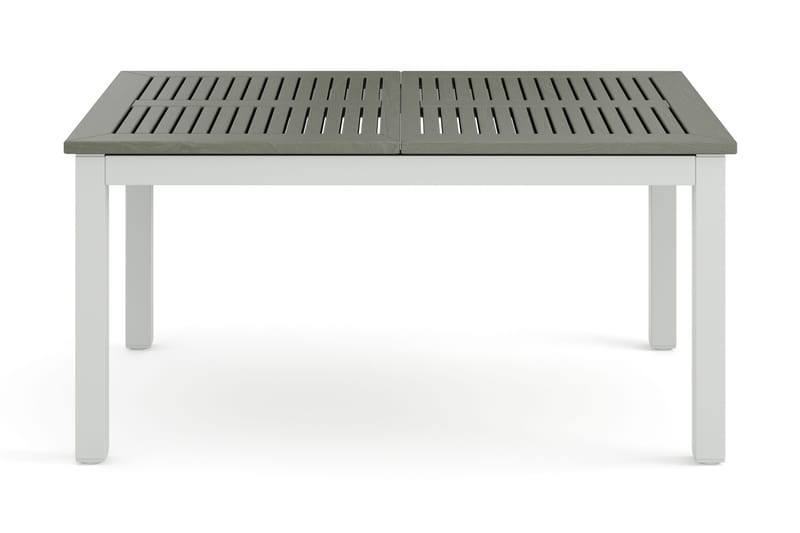 Monaco uttrekkbart utendørsbord 150–250x90 cm - Hvit/Grå - Hagemøbler & utemiljø - Hagebord - Spisebord ute