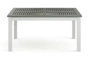 Monaco uttrekkbart utendørsbord 150–250x90 cm - Hvit/Grå - Hagemøbler & utemiljø - Hagebord - Spisebord ute