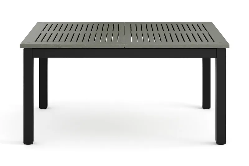 Monaco uttrekkbart utendørsbord 150–250x90 cm - Svart/Grå - Hagemøbler & utemiljø - Hagebord - Spisebord ute