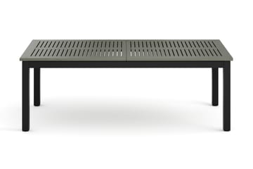 Monaco uttrekkbart utendørsbord 210/310x90 cm - Svart/Grå - Hagemøbler & utemiljø - Hagebord - Spisebord ute