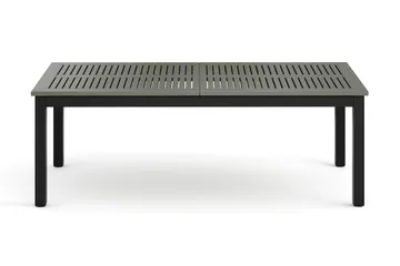 Monaco uttrekkbart utendørsbord 210/310x90 cm - Svart/Grå - Hagemøbler & utemiljø - Hagebord - Spisebord ute