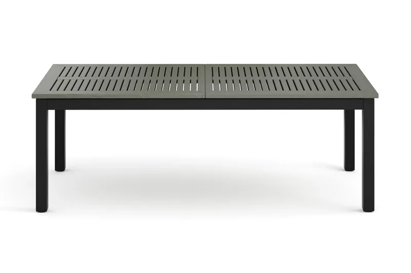 Monaco uttrekkbart utendørsbord 210/310x90 cm - Svart/Grå - Hagemøbler & utemiljø - Hagebord - Spisebord ute