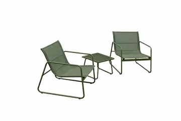 Pelanda caféssett utendørs - Grønn - Hagemøbler & utemiljø - Loungemøbler - Loungegrupper