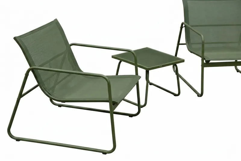 Pelanda caféssett utendørs - Grønn - Hagemøbler & utemiljø - Loungemøbler - Loungegrupper