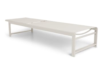 Sanna Solseng med Justerbar Ryggstøtte - Beige - Hagemøbler & utemiljø - Stoler & Lenestoler - Solsenger & solvogner