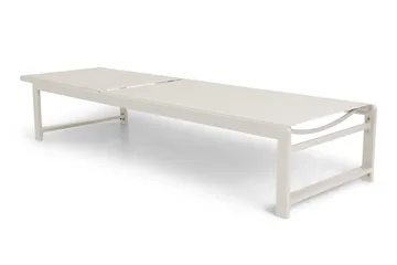 Sanna Solseng med Justerbar Ryggstøtte - Beige - Hagemøbler & utemiljø - Stoler & Lenestoler - Solsenger & solvogner