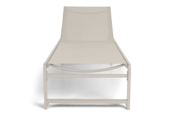 Sanna Solseng med Justerbar Ryggstøtte - Beige - Hagemøbler & utemiljø - Stoler & Lenestoler - Solsenger & solvogner
