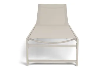 Sanna Solseng med Justerbar Ryggstøtte - Beige - Hagemøbler & utemiljø - Stoler & Lenestoler - Solsenger & solvogner