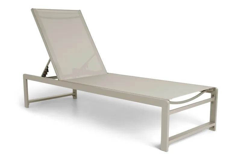 Sanna Solseng med Justerbar Ryggstøtte, Beige