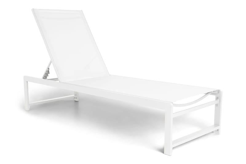 Sanna Solseng med Justerbar Ryggstøtte, Hvit