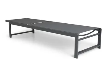 Sanna Solseng med Justerbar Ryggstøtte - Svart - Hagemøbler & utemiljø - Stoler & Lenestoler - Solsenger & solvogner