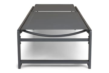 Sanna Solseng med Justerbar Ryggstøtte - Svart - Hagemøbler & utemiljø - Stoler & Lenestoler - Solsenger & solvogner