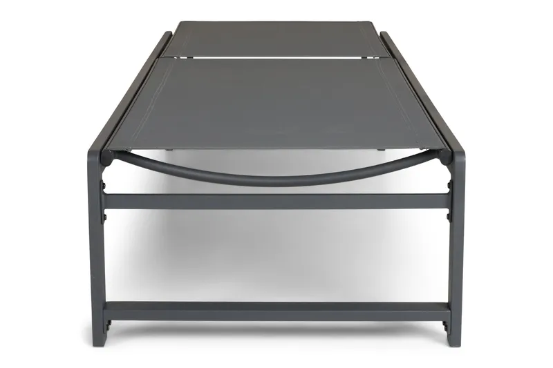 Sanna Solseng med Justerbar Ryggstøtte - Svart - Hagemøbler & utemiljø - Stoler & Lenestoler - Solsenger & solvogner