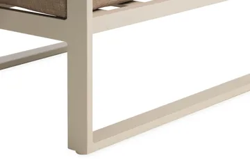 Sofagruppe Aspvik 5-seter - Beige/Grå - Hagemøbler & utemiljø - Loungemøbler - Loungegrupper