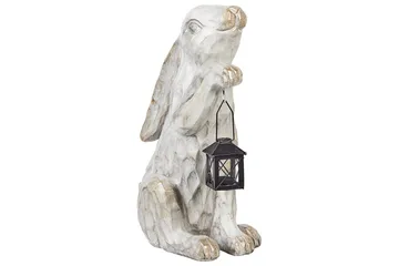 Trädgårdsfigur Beliani Gerland White - Hagemøbler & utemiljø - Hagedekorasjon & utemiljø - Hagefigurer & hagepynt