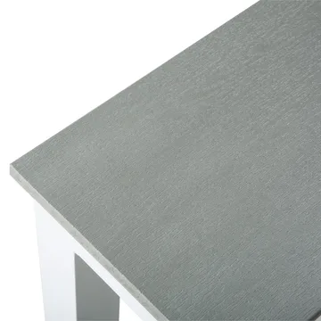 Tunis kafébord utendørs 70x70 cm - Hvit/Grå - Hagemøbler & utemiljø - Balkong & terrasse - Balkongmøbler - Balkongbord