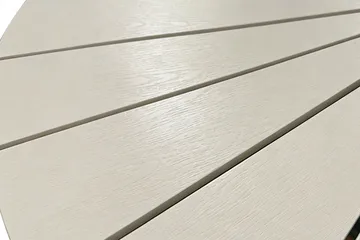 Tunis spisebord utendørs 120 cm rundt - Beige/Beige - Hagemøbler & utemiljø - Hagebord - Spisebord ute