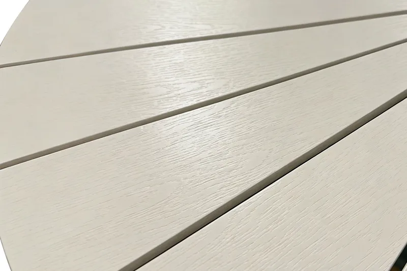 Tunis spisebord utendørs 120 cm rundt - Beige/Beige - Hagemøbler & utemiljø - Hagebord - Spisebord ute