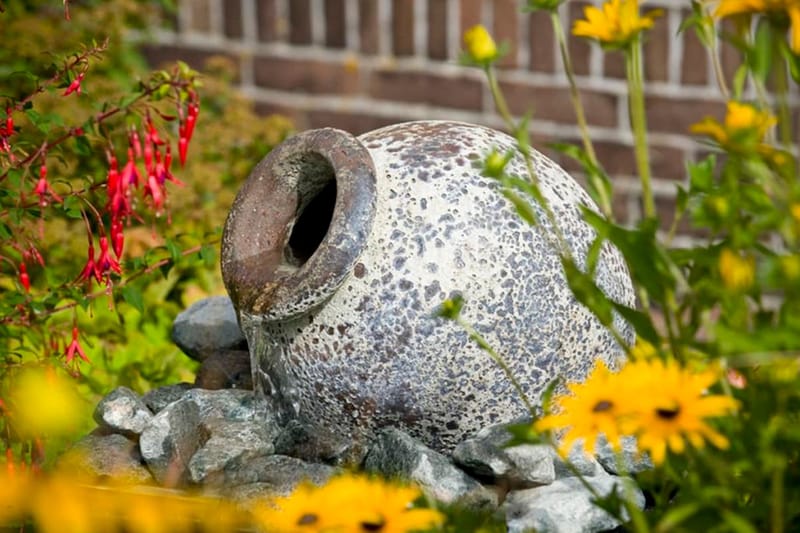 Ubbink Acqua Arte-sett oransje 1308280 - Hagefigurer & hagepynt - Hageskulptur