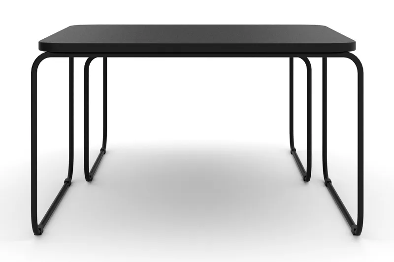 Usteryd Sett med Bord Utendørs - Svart - Hagemøbler & utemiljø - Hagebord - Loungebord & Sofabord utendørs