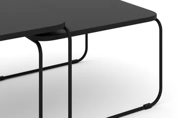 Usteryd Sett med Bord Utendørs - Svart - Hagemøbler & utemiljø - Hagebord - Loungebord & Sofabord utendørs