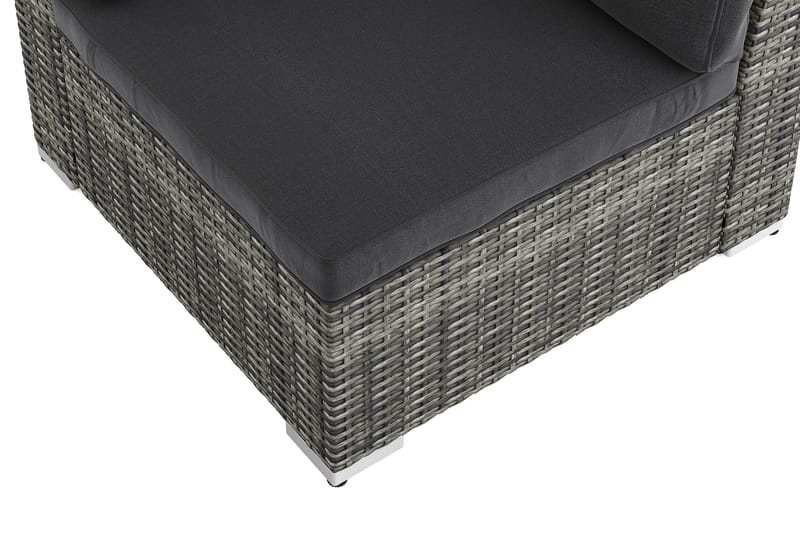 Wisconsin hjørnemodul utendørs - Grå - Hagemøbler & utemiljø - Øvrig hagemøbler - Moduler - Hjørnemodul hagesofa