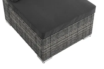 Wisconsin midtmodul utendørs - Grå - Hagemøbler & utemiljø - Øvrig hagemøbler - Moduler - Midtmodul hagesofa