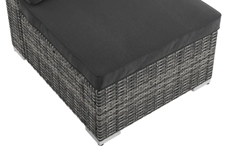 Wisconsin midtmodul utendørs - Grå - Hagemøbler & utemiljø - Øvrig hagemøbler - Moduler - Midtmodul hagesofa