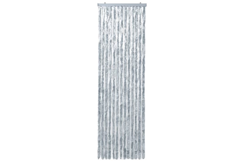 Insektgardin hvit og grå 56x200 cm chenille - Myggnett