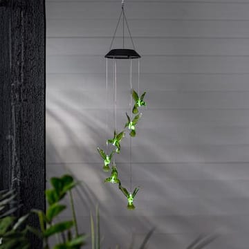 Kolibri solcelledekorasjon 70 cm - grønn - Hagemøbler & utemiljø - Hagedekorasjon & utemiljø - Hagebelysning