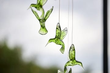 Kolibri solcelledekorasjon 70 cm - grønn - Hagemøbler & utemiljø - Hagedekorasjon & utemiljø - Hagebelysning