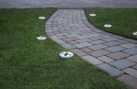 Lawnlight 3-pakning solcellespotlight 11,5 cm - sølv - Hagemøbler & utemiljø - Hagedekorasjon & utemiljø - Hagebelysning