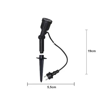 LED-spotlight utendørsbelysning 5,5 cm - Svart - Hagemøbler & utemiljø - Hagedekorasjon & utemiljø - Hagebelysning