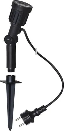 LED-spotlight utendørsbelysning 5,5 cm - Svart - Hagemøbler & utemiljø - Hagedekorasjon & utemiljø - Hagebelysning