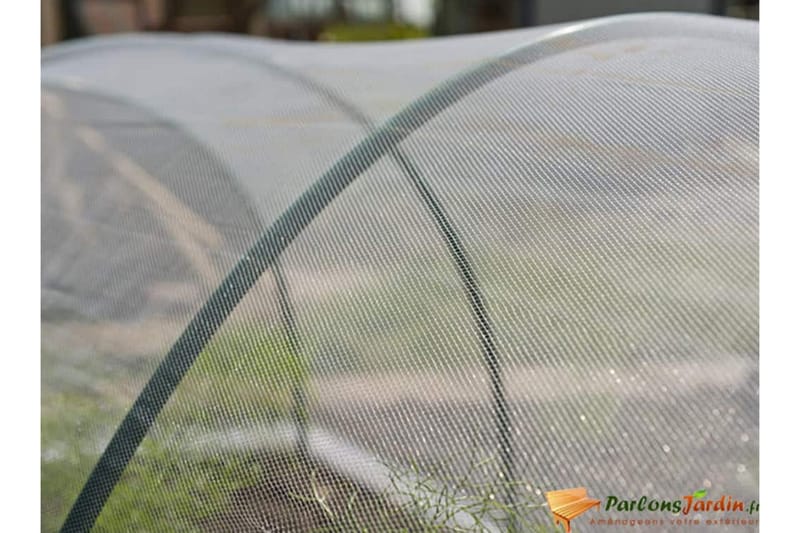 Nature Anti-insektsnett 2x10 m gjennomsiktig - Myggnett
