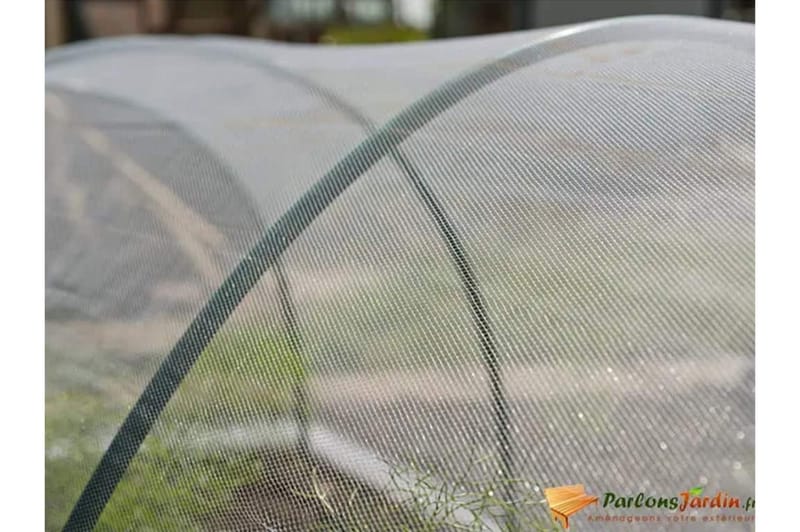 Nature Anti-insektsnett 2x10 m gjennomsiktig - Myggnett