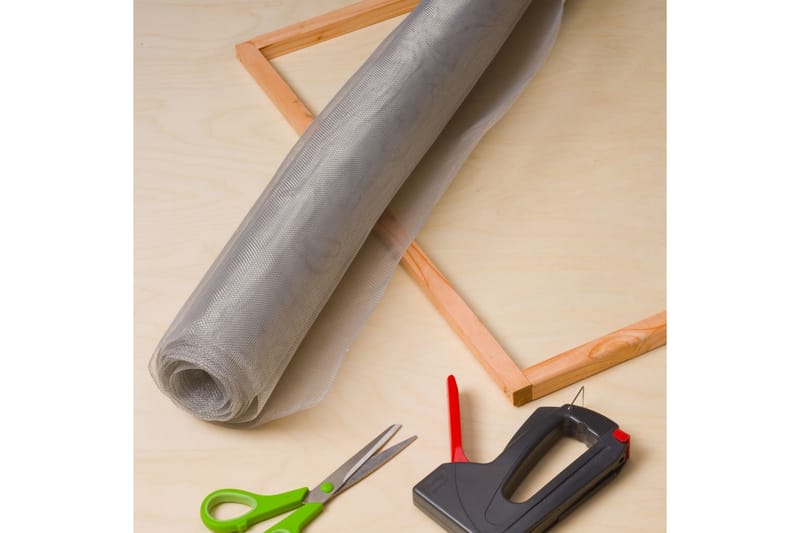 Nature Myggnett 1x2m aluminium grå - Myggnett