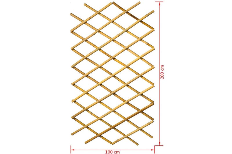 Nature Hageespalier 100x200 cm bambus 6040722 - Espalier Nature Hageespalier 100x200 cm bambus 6040722 - Espalier