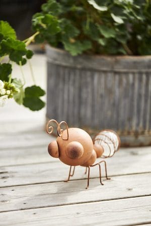Oxida Ant Solcelledekorasjon 20,5 cm - rust - Hagemøbler & utemiljø - Hagedekorasjon & utemiljø - Hagebelysning